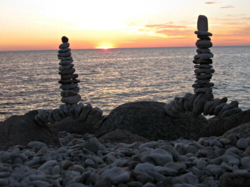 Öland Abendstimmung in Byxelkrok